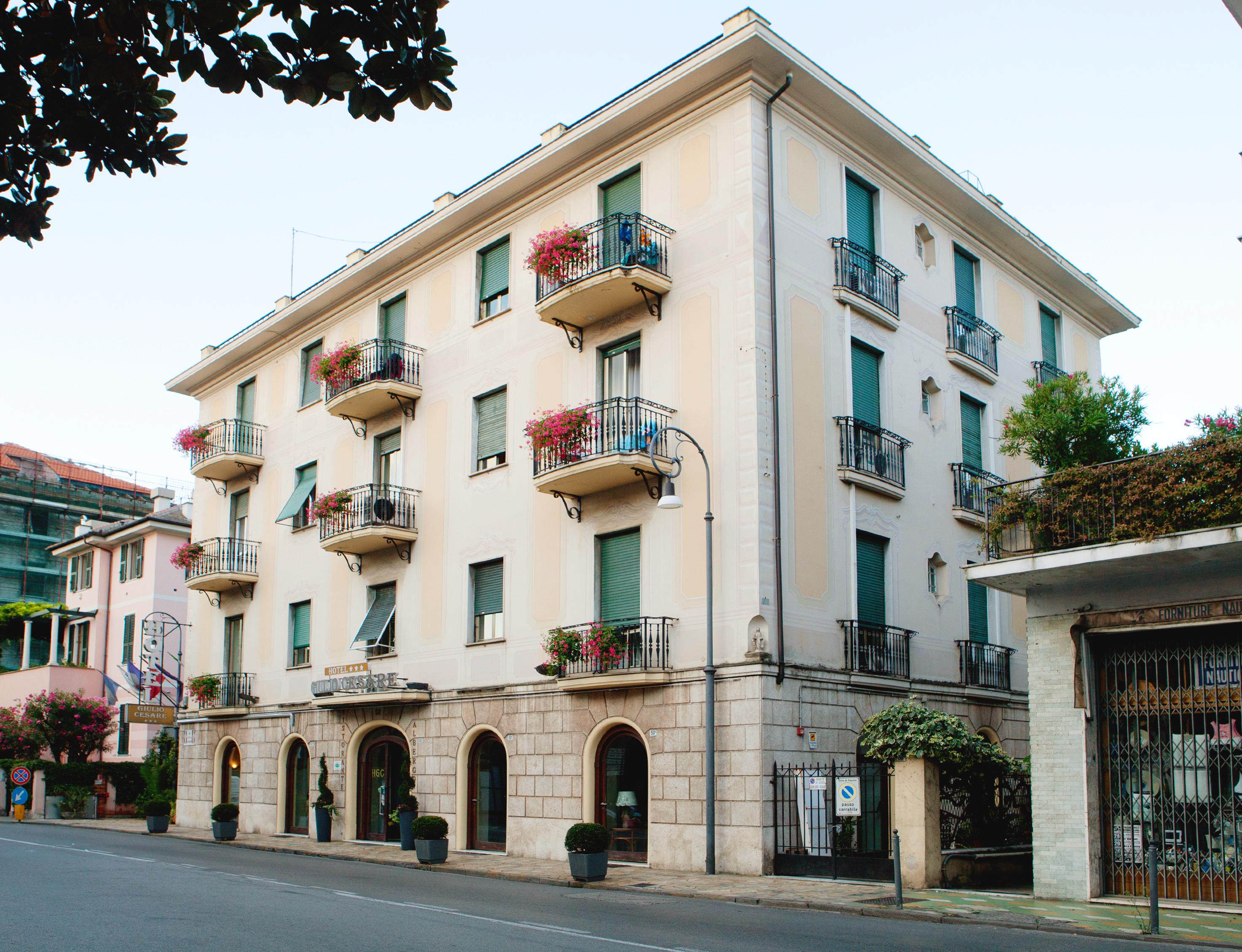 Hotel Giulio Cesare Rapallo Exterior foto